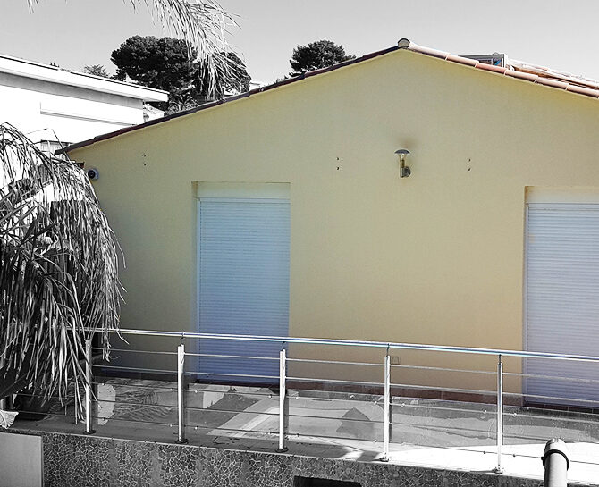photo maison peinture isolation thermique extérieure facade