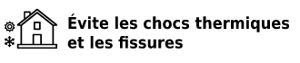 picto éviter chocs thermiques